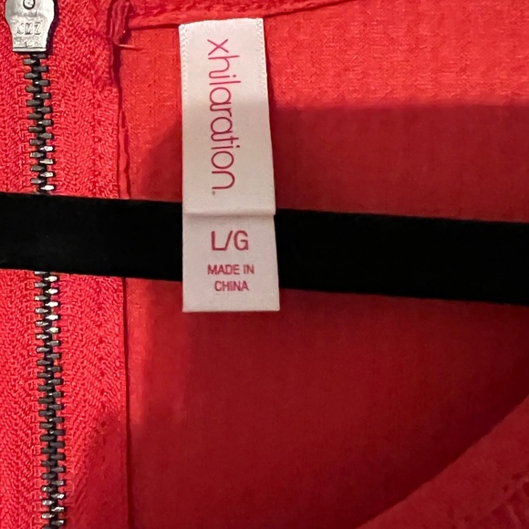 {{ Coral Xhilaration Dress }} - Picture 5 of 5